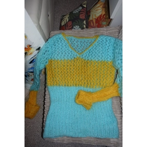 Hand knitted sweater