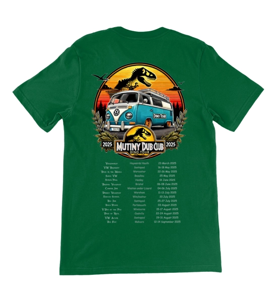 Mutiny on Tour - Dino Edition - Unisex T-Shirt
