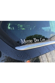 Mutiny Dub Club Text Sticker Mutiny Dub Club Text Sticker