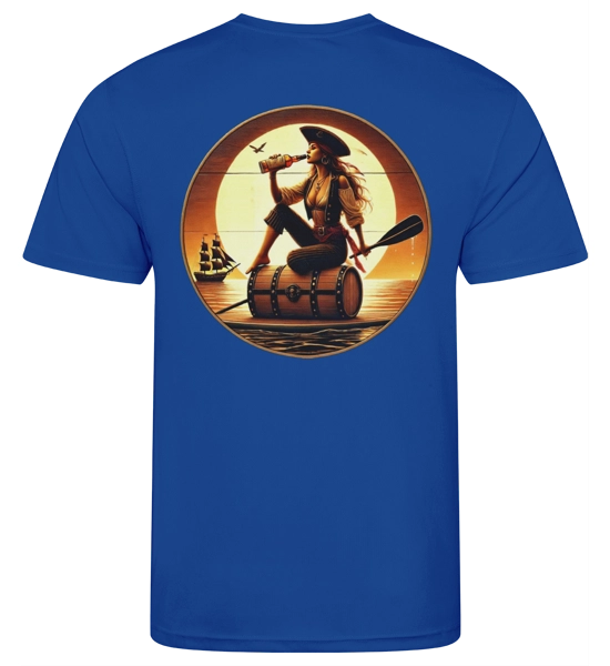 Mutiny SUP Club Sports T-Shirt Female Pirate Edition