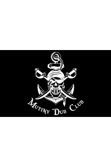 Mutiny Dub Club cutout sticker Mutiny Dub Club cutout sticker
