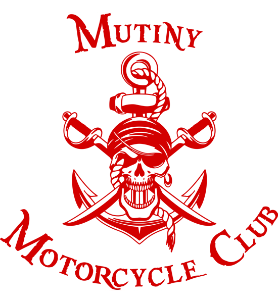 Mutiny Motorcycle Sticker
