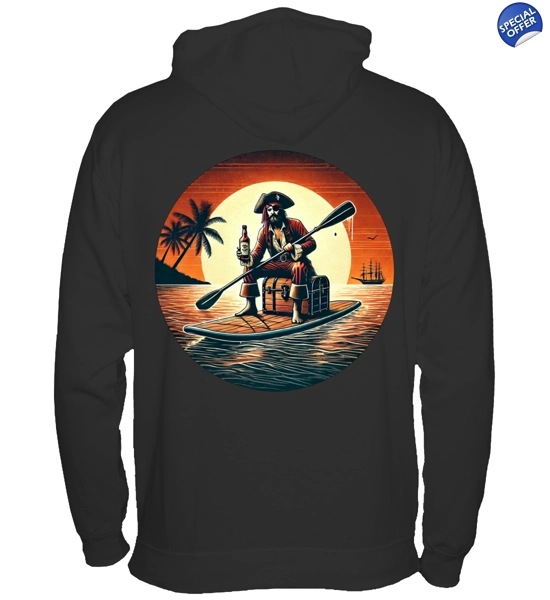 Mutiny SUP Contrast Hoodie, Male Pirate Edition