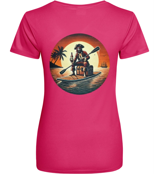 Mutiny SUP Club Ladies Sports T-Shirt Male Pirate Edition