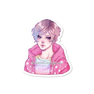 love yourself sticker