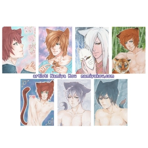 ACEO originals - Catboys