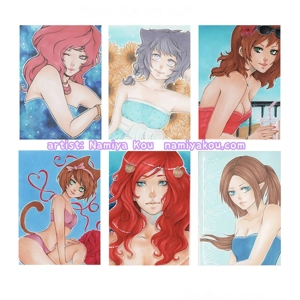 ACEO originals - Girls