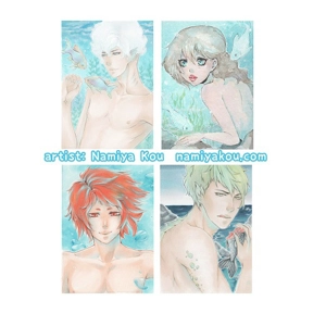 ACEO originals - Mermaids and Mermen
