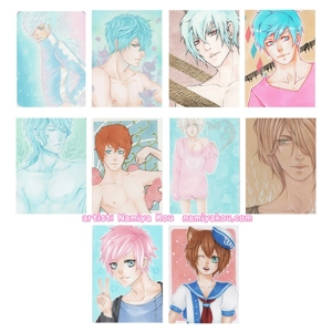 ACEO originals - Pastels