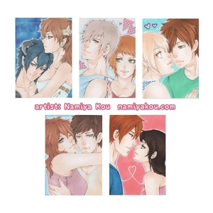 ACEO originals - Romance