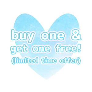 buy 1 Mini Mystery Bag - get 1 free