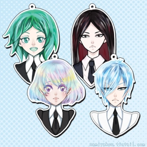 houseki no kuni charms