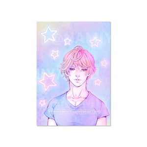 'pastel stars' stickersheet