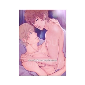 boyfriends in bed print