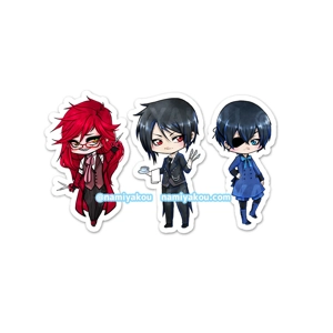 black butler stickers