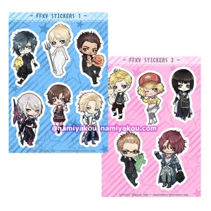 FFXV sticker sheets
