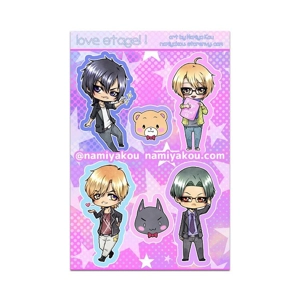 love stage! sticker sheet