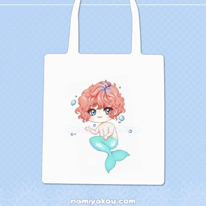 merman tote bag