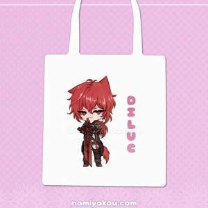 Diluc tote bag
