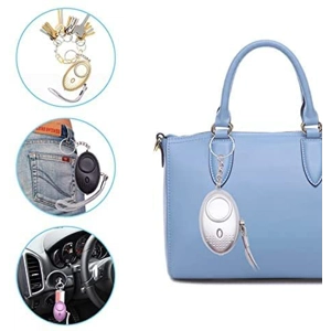 140db Personal Protection Alarm - White