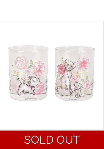 Disney set of 2 Marie Glasses