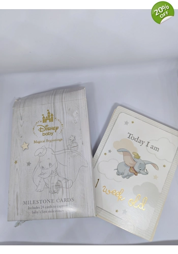 Disney magical beginnings Dumbo milestone card set