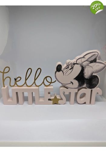 Disney Minnie mantel plaque