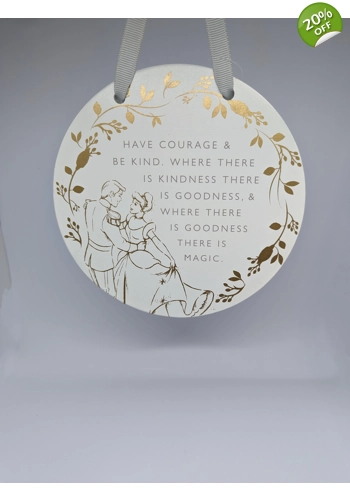 Disney round plaque Cin..