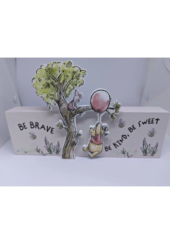 Winnie the pooh Mantle plaque