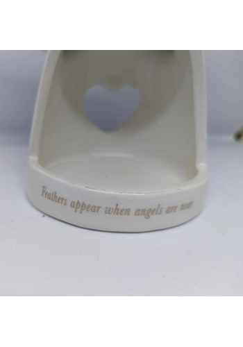 Feathers Appear Angel tealight holder