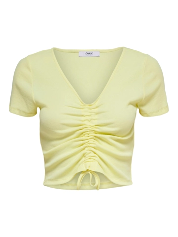 Kenya cropped ruched t-shirt