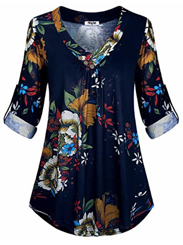 Women Floral Business Casual Blouse