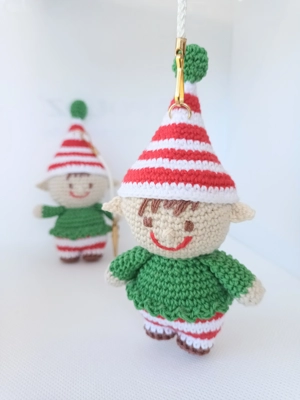 Handmade Little Elf Orn..