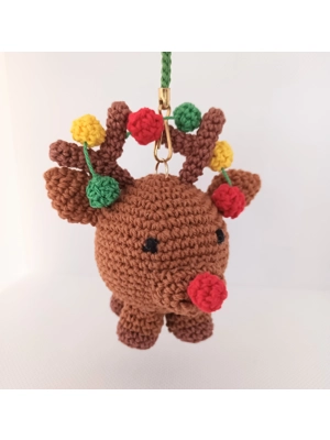 Handmade Reindeer Ornam..