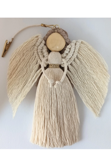 Handmade Macrame Angel