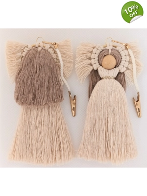 Handmade Macrame Angel