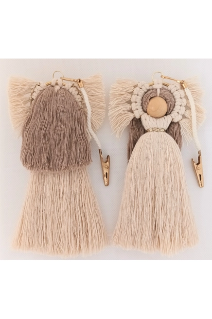 Handmade Macrame Angel