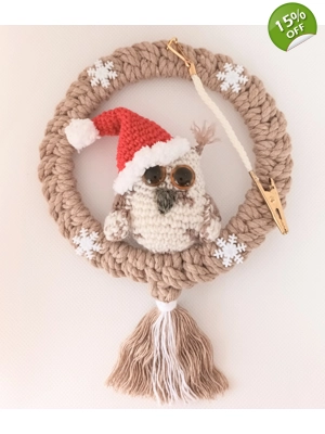 Handmade Macrame Wreath..