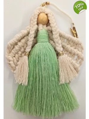 Handmade Macrame Angel