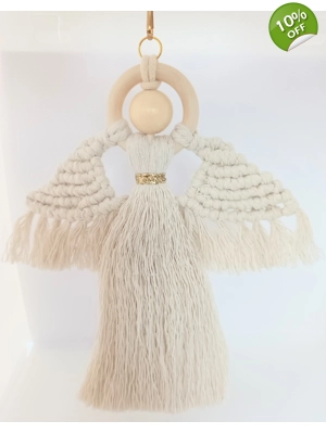 Handmade Macrame Angel