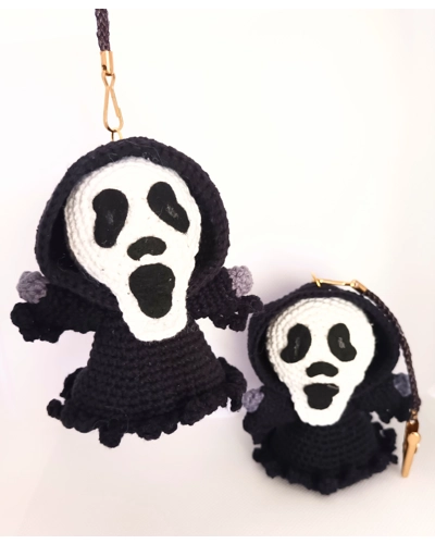 Handmade Halloween Ghost Screaming Handmade Halloween Ghost Screaming