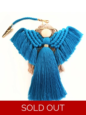 Handmade Macrame Angel