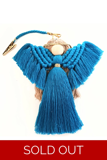 Handmade Macrame Angel