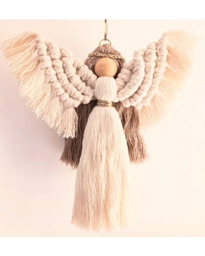 Handmade Macrame Angel Handmade Macrame Angel