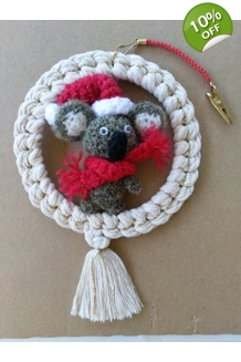 Handmade macrame wreath..