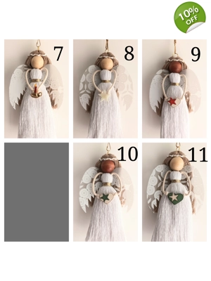 Handmade Macrame Angel