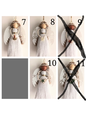 Handmade Macrame Angel