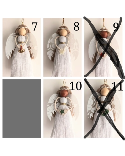 Handmade Macrame Angel
