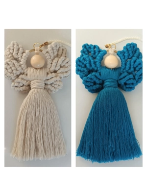 Handmade Macrame Angel ..