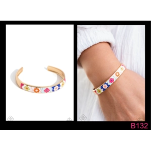 B132 - Multicolored Moment Gold